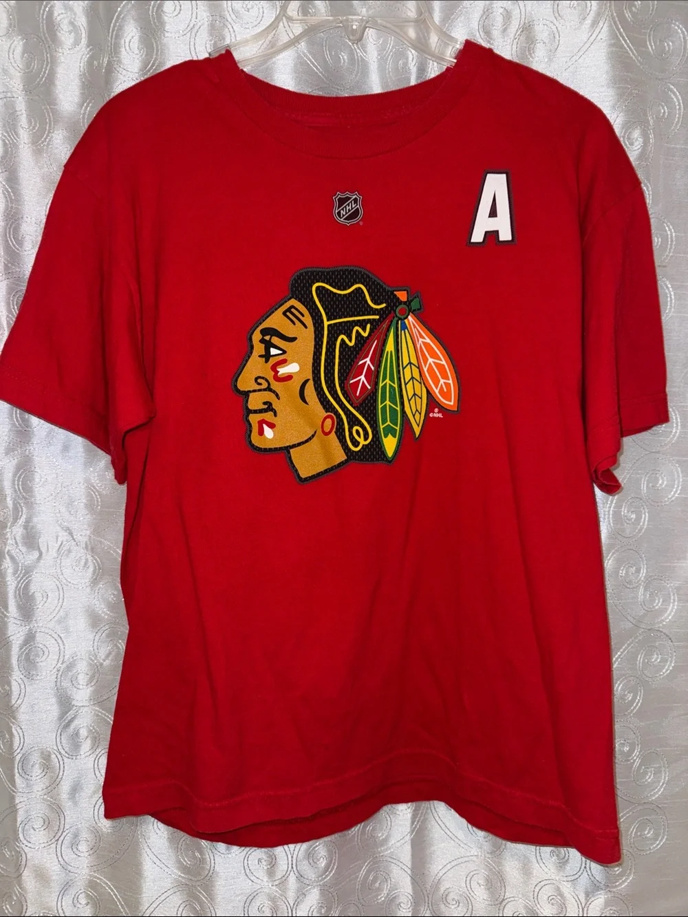 Reebok NHL Chicago Blackhawks Duncan Keith #2 Jersey Tee Women’s Size XL 🔥 G16